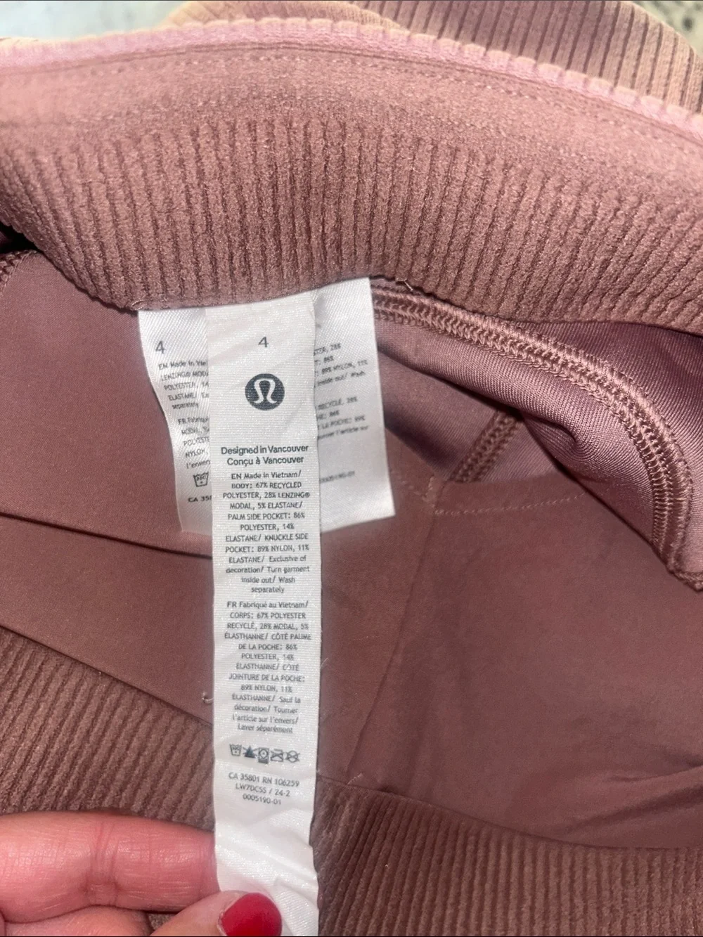 Lululemon Modal-Blend Ribbed High-Rise Shorts